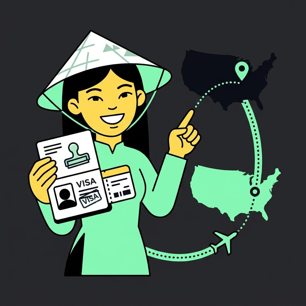 Giai đoạn Phỏng vấn & Cấp Visa (Visa Issued)